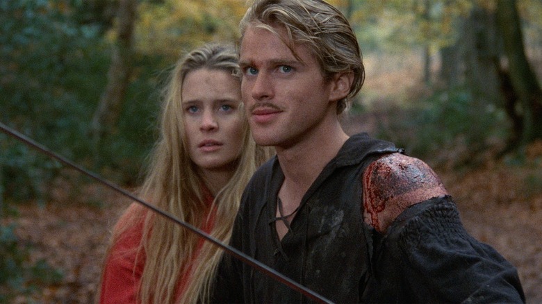 Westley and Buttercup in The Princess Bride