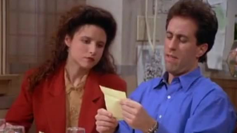 Elaine Benes and Jerry Seinfeld