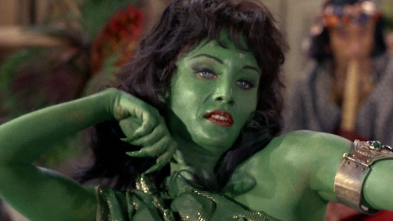 An Orion dancing girl in the pilot episode of Star Trek