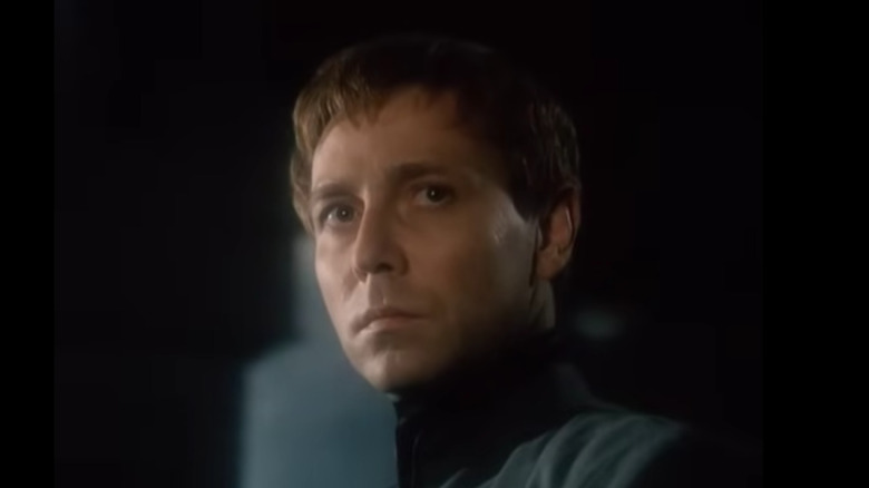 Oleg Vavilov as Andrew Harlan in close-up in The End of Eternity
