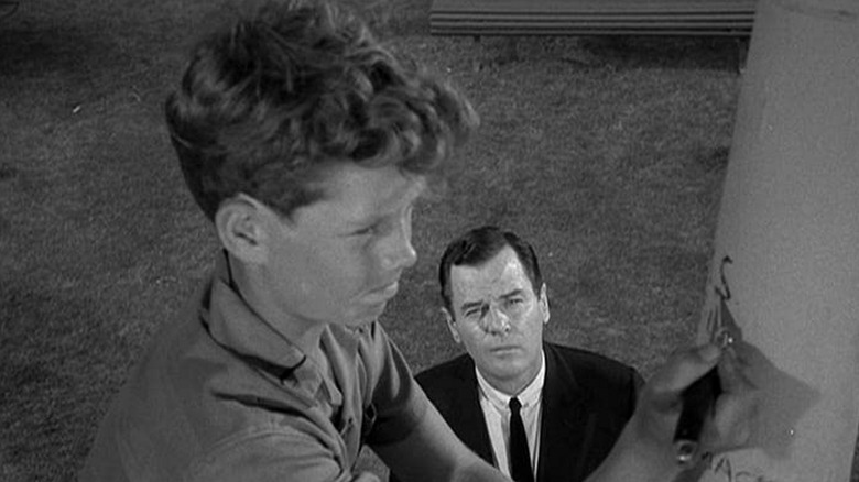 Twilight Zone Martin sees child self