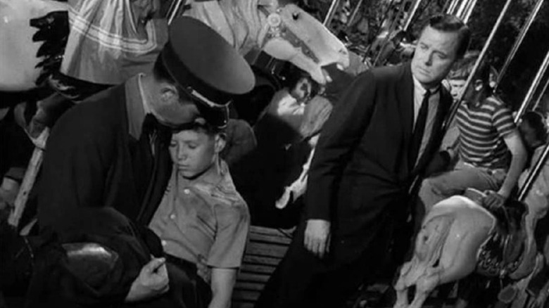 Twilight Zone Martin and policeman at carousel