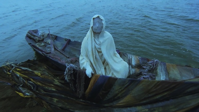 On the Silver Globe is filled with haunting, abstract imagery to convey its complex themes