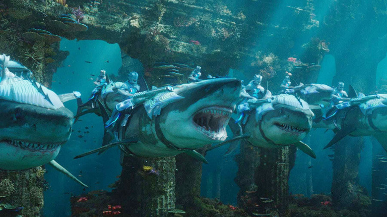 Shark Riders from Aquaman