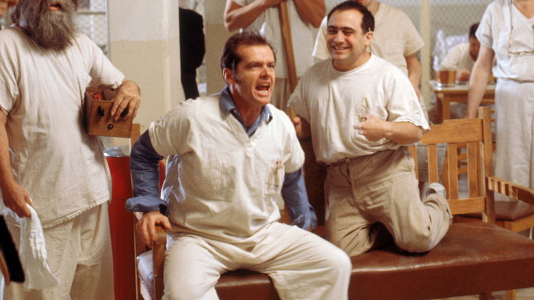 Jack Nicholson and Danny DeVito in One Flew Over the Cuckoo's Nest