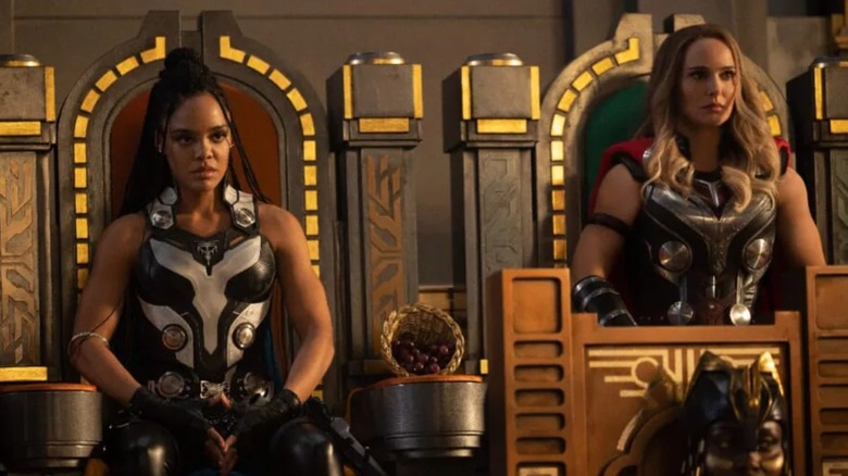 Tessa Thompson, Natalie Portman, Thor: Love and Thunder