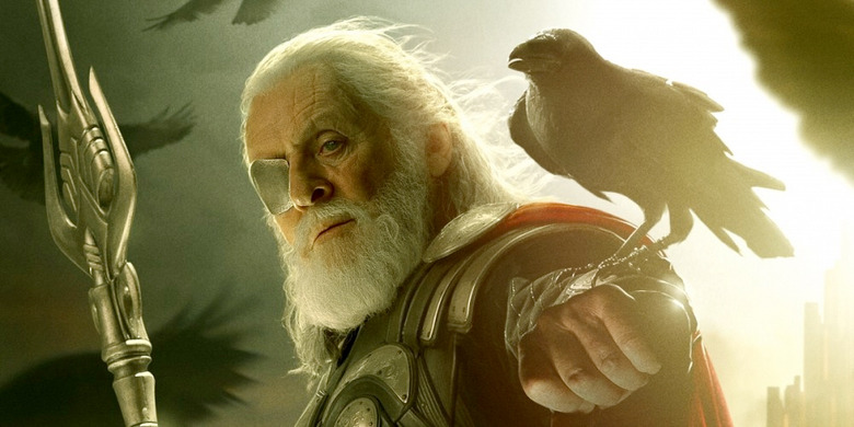Thor Ragnarok Set Photos - Anthony Hopkins as Odin
