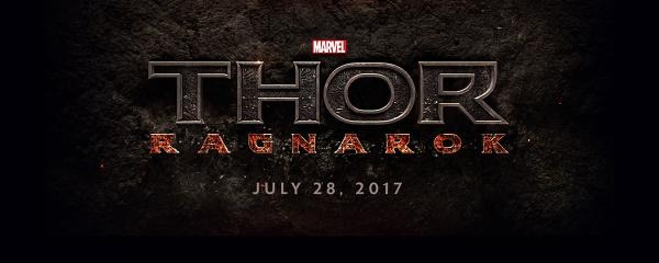 Thor 3 Ragnarok Logo official