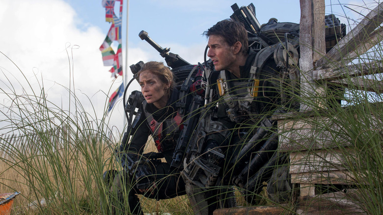 Tom Cruise and Emily Blunt in Edge of Tomorrow.