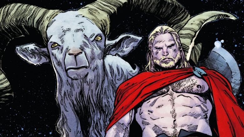 Thor and Toothgnasher in the original Marvel comics