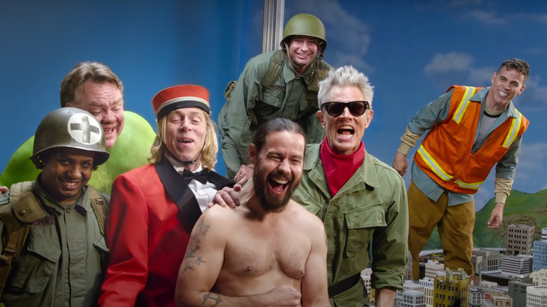 The cast of Jackass Forever