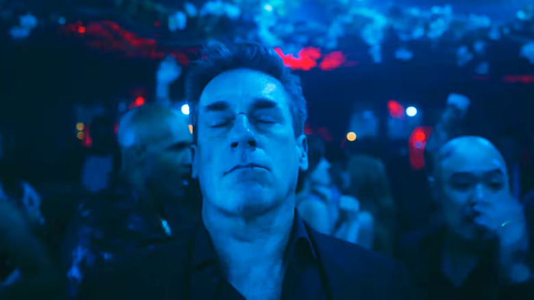 Jon Hamm as Coop dancing in Your Friends & Neighbors