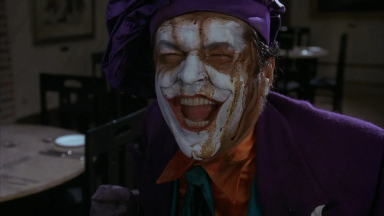 Jack Nicholson as the Joker in Tim Burton's Batman