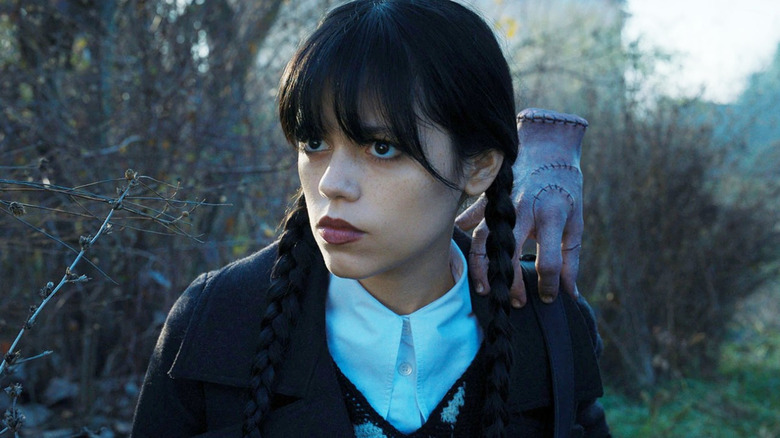 Jenna Ortega in Wednesday 