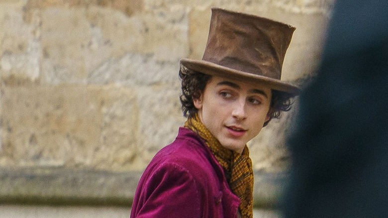 Timothee Chalamet in Wonka