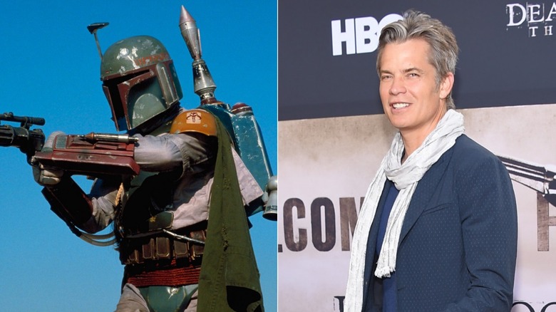 Boba Fett and Timothy Olyphant