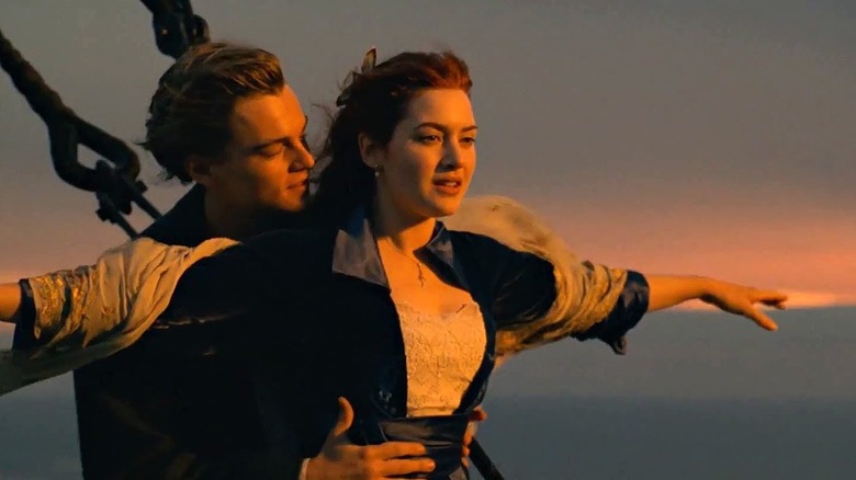 Jack and Rose in Titanic