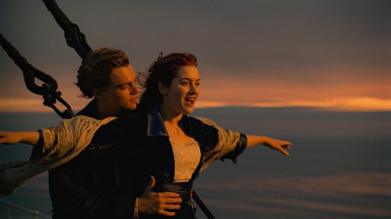 Titanic I'm Flying scene