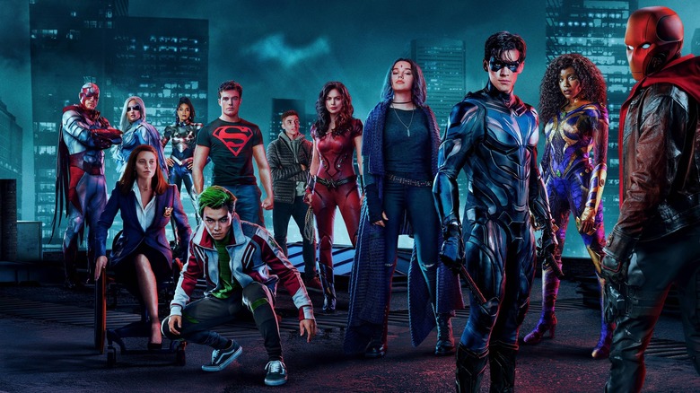 Promo art for "Titans" season 3