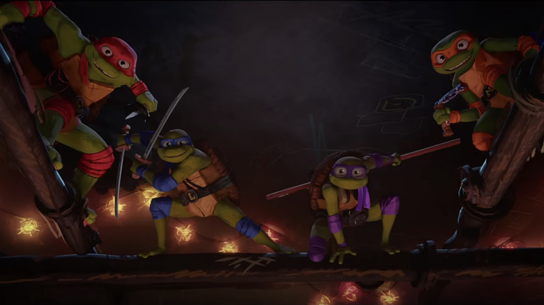 TMNT Mutant Mayhem turtles