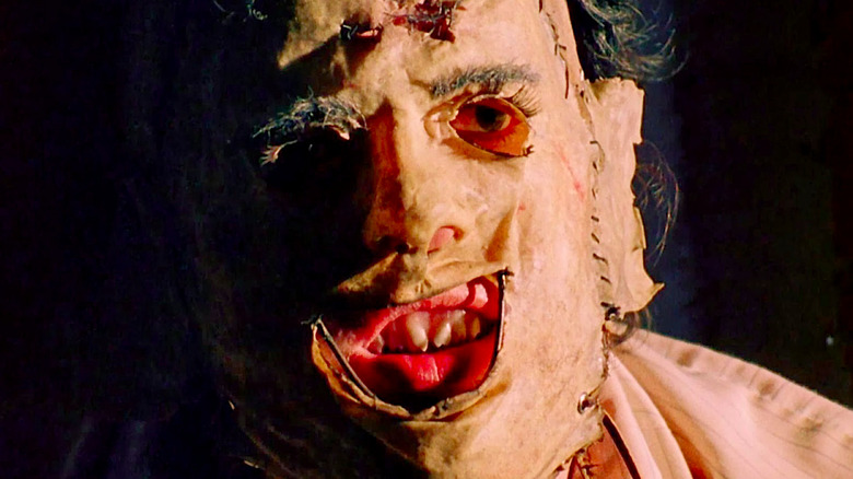 Gunnar Hansen as Leatherface in The Texas Chain Saw Massacre