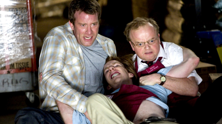 Thomas Jane Toby Jones Chris Owen scared The Mist