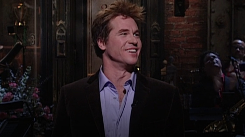 Val Kilmer on the mainstage hosting SNL