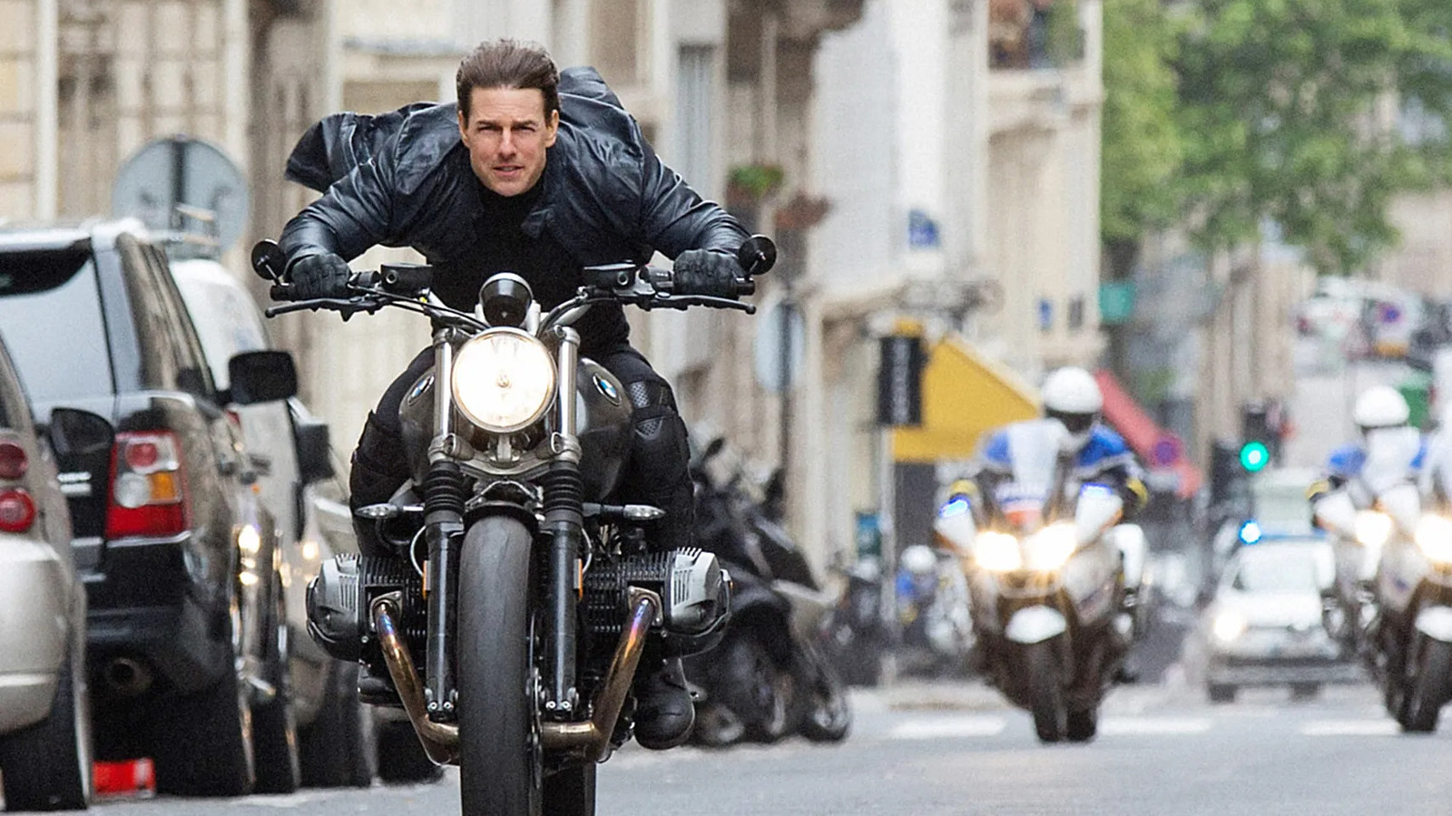 Blonde Hair Motorcycle Chase in Mission Impossible - wide 7