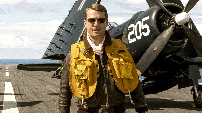 Glen Powell as Lt. John Hudner in Devotion