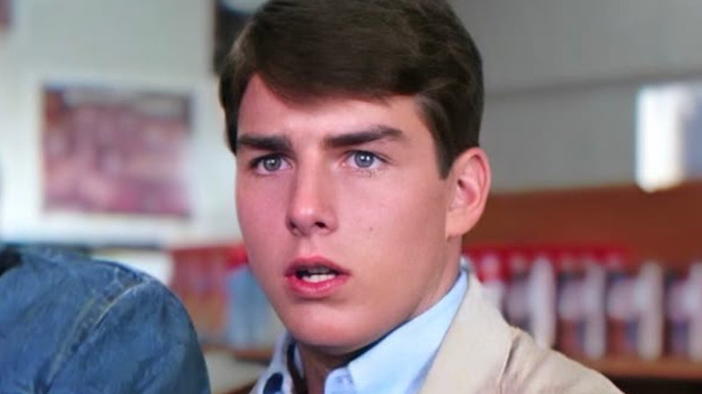 Tom Cruise looks distressed as Woody in Losin' It