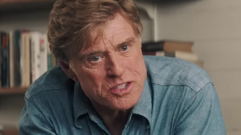 Stephen Malley van Robert Redford kijkt boos op Lions for Lambs