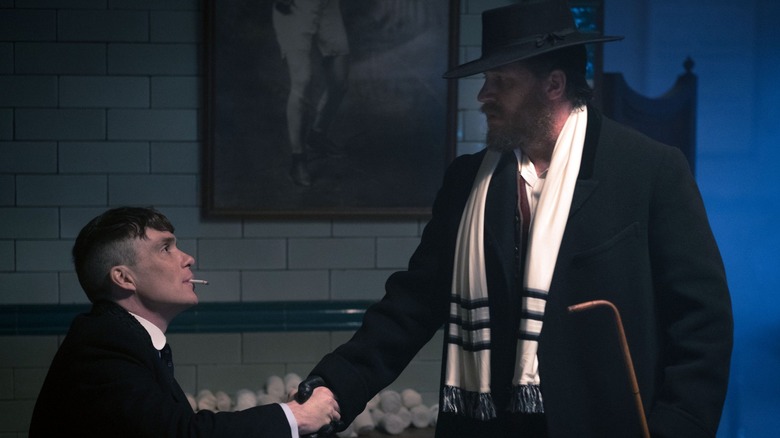 Tom Hardy and Cillian Murphy in Peaky Blinders