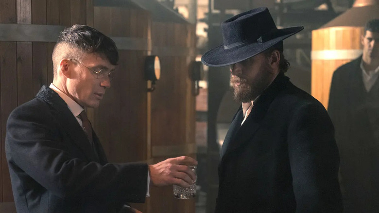 Tom Hardy and Cillian Murphy in Peaky Blinders