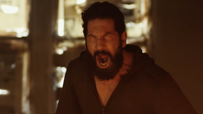 Frank Castle (Jon Bernthal) screaming in 