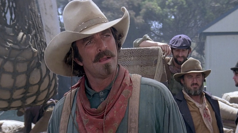 Quigley looking a little confused in Quigley Down Under