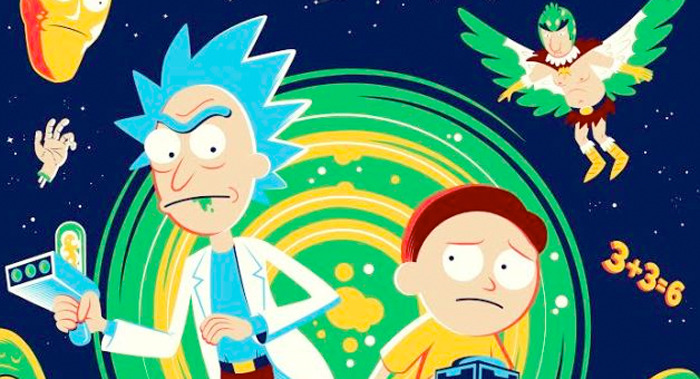 Rick and Morty - Dave Perillo Print