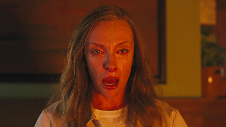 Toni Collette weird stare