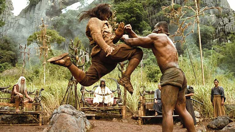 Tien (Tony Jaa) fights in Ong Bak 2: The Beginning (2008)