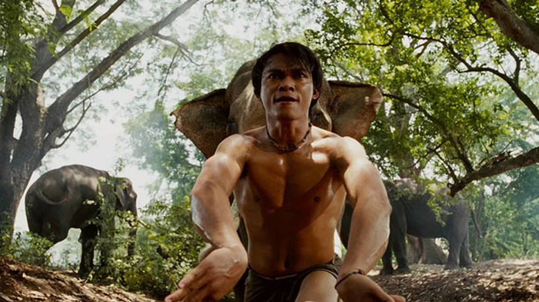 Tien (Tony Jaa) trains in Ong Bak 2: The Beginning (2008)