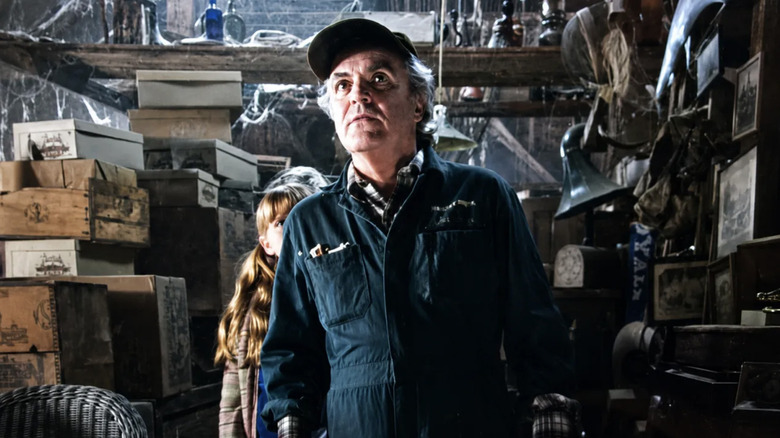 James Handy as the Exterminator in Jumanji