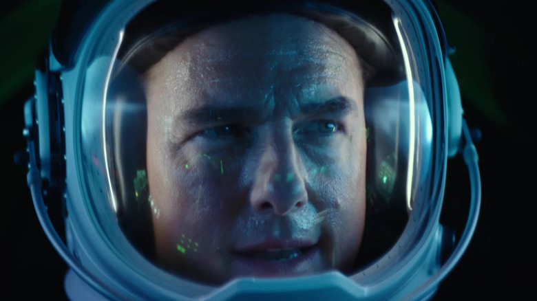 Tom Cruise as Maverick in Top Gun: Maverick