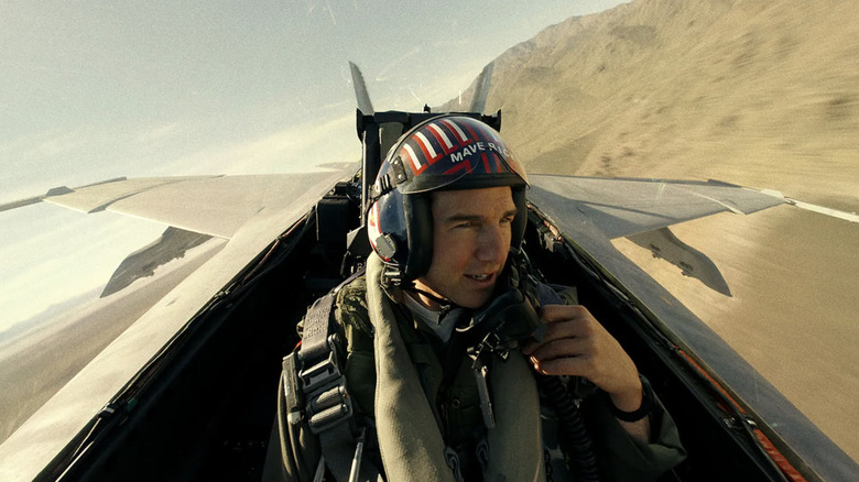 Maverick flies the friendly skies in Top Gun: Maverick
