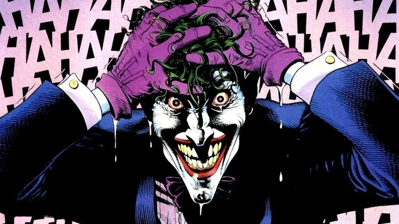 The Killing Joke Joker becomes Joker panel