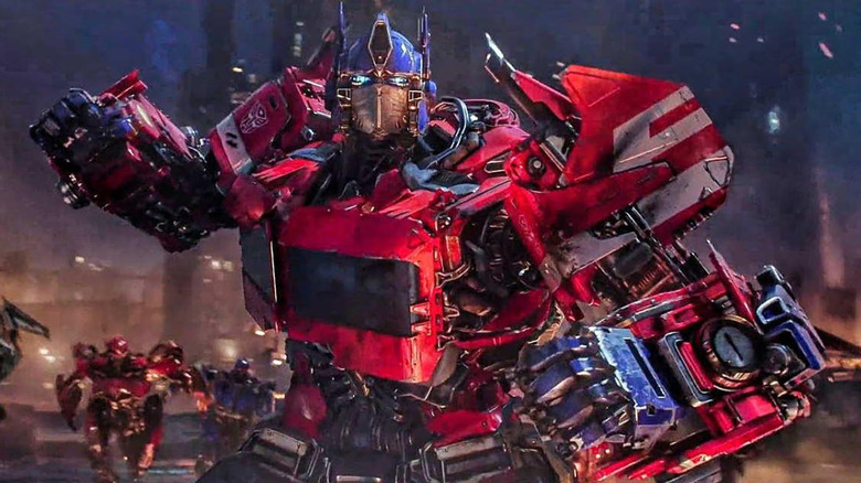 Optimus Prime in Transformers: Rise of the Beasts