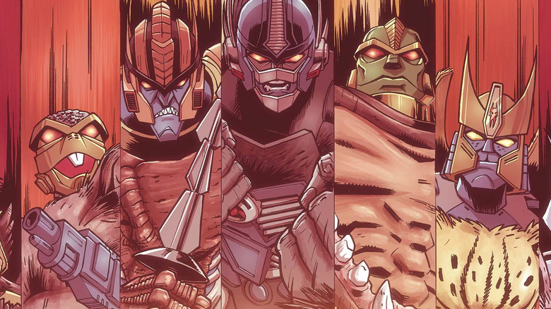 Transformers: Beast Wars comic book cover art