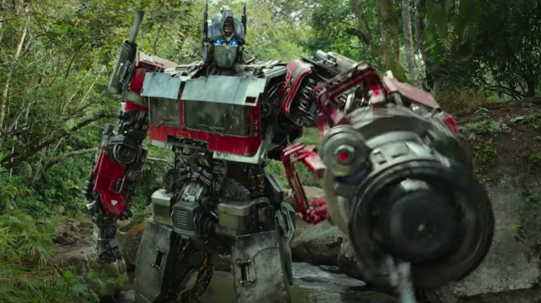 Optimus Prime in Transformers: Rise of the Beasts