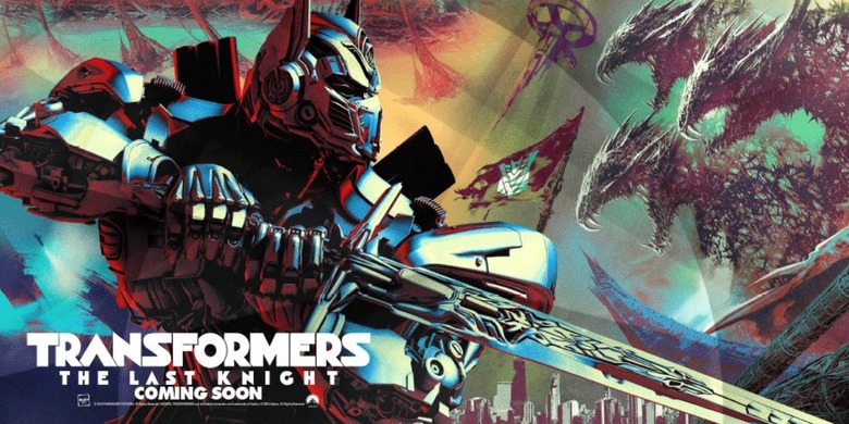 Transformers The Last Knight Story - Poster