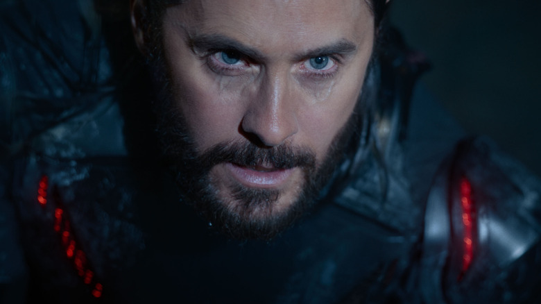 Jared Leto as Ares looking anguished in Tron: Ares