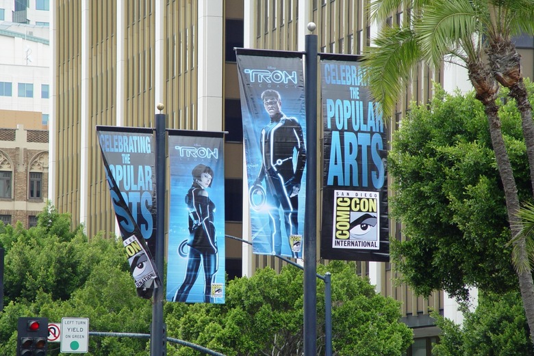 Tron Legacy Comic-Con banners