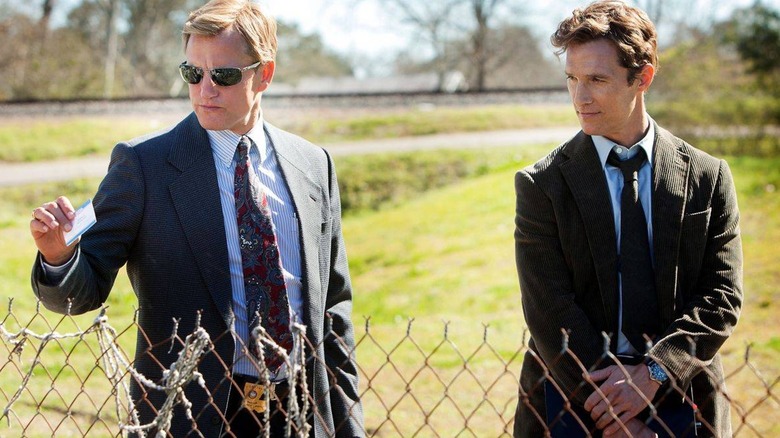 Woody Harrelson and Matthew McConaughey in True Detective